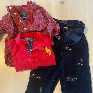 The cutest Ralph Lauren holiday set